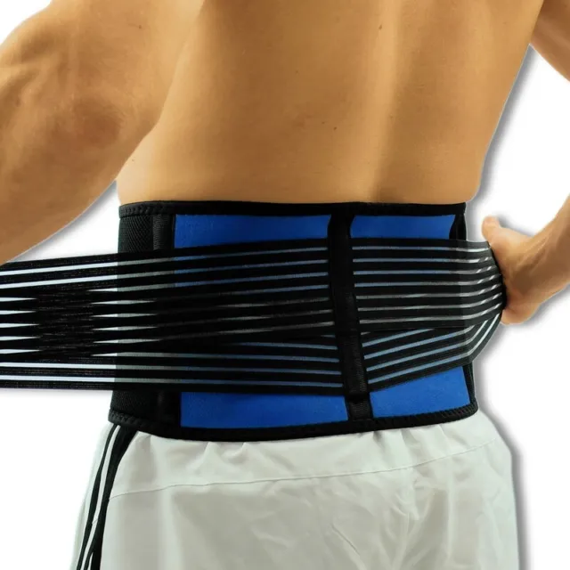 Neo Physio BREATHABLE NEOPRENE LOWER BACK SUPPORT - ADJUSTABLE LUMBAR BELT