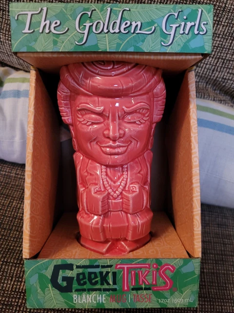 Golden Girls Geeki Tikis Blanche Mug Cup New