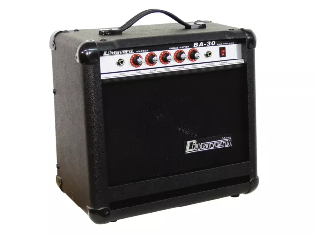 DIMAVERY BA-30 Bass-Verstärker 30W