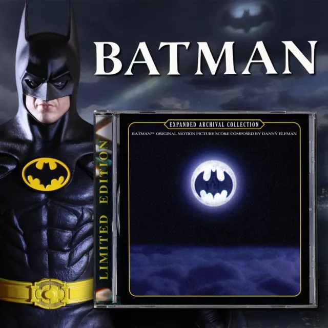 BRAND NEW! BATMAN Expanded Soundtrack Score Danny Elfman La-La Land OOP  2-CD Set EUR 262,44 - PicClick FR