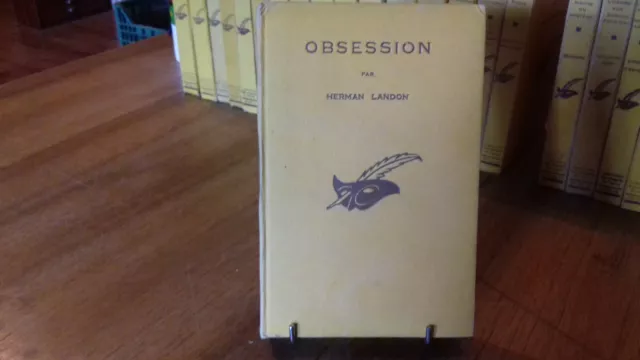 LANDON Herman " Obsession " série le masque n°116 (1932)(Cg46)