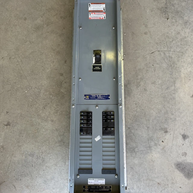 NOS Square D 225Amp MDP W/ 100A Main 120/240 Single Phase NQ0DQ2