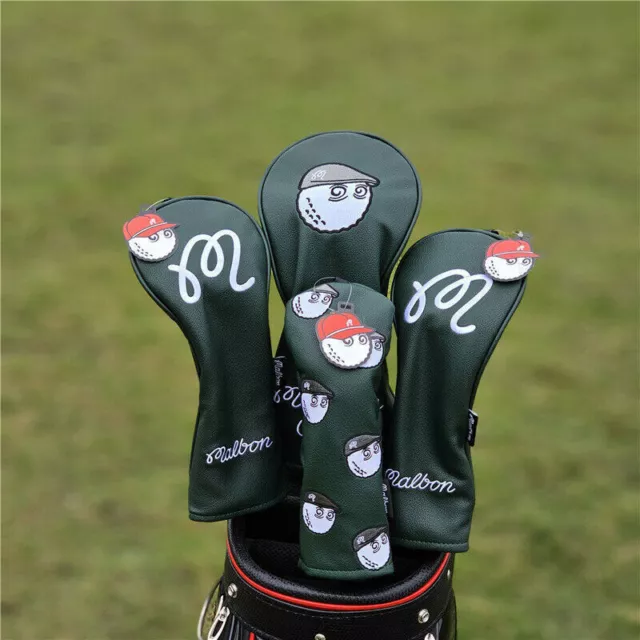 Malbon Golf Club Headcovers Driver Fairway Woods Cover  Head Covers Set
