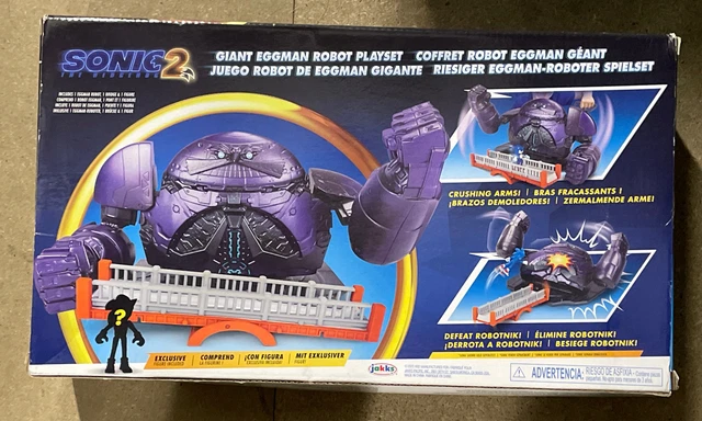 Sonic The Hedgehog Movie 2 Giant Eggman Robot Playset Action Figures