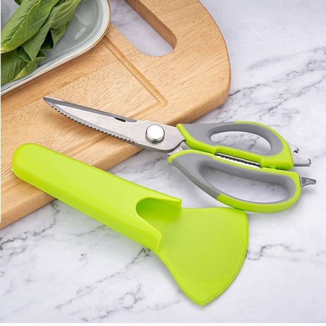 Taglierine da cucina in acciaio inox cesoie apribottiglie forbici da cucina