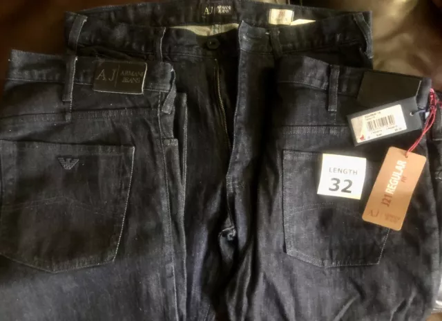 Armani Mens J21 Jeans  34x32, 34x34