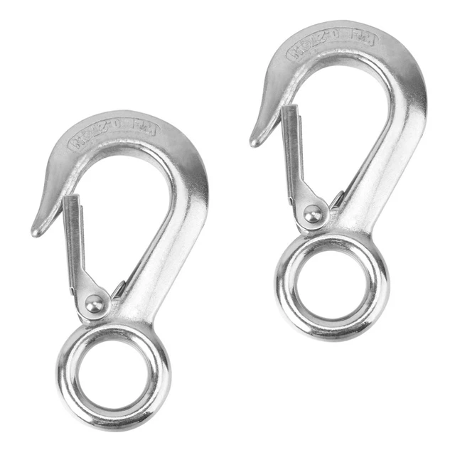 2 pz gancio di sollevamento in acciaio inox resistente grande carico