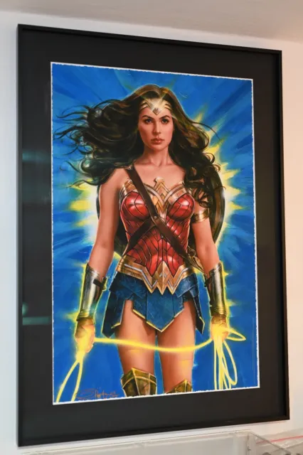 Wonder Woman: Lazo of Truth - Impresión artística de Olivia De Berardinis - ENMARCADA