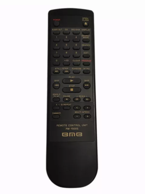 Original BMB Amplifier Remote Control RM-1500S