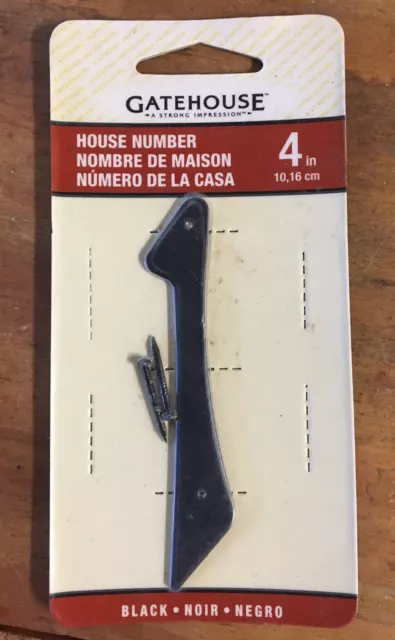 Números de casa de 4"" para puerta de enlace