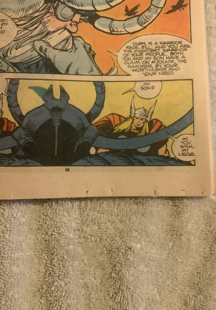 The Mighty Thor #338 Marvel 1983 - 2nd Appearance of Beta Ray Bill 14
