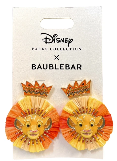 Disney Parks Baublebar Simba Lion King Post Earrings Animal Kingdom-  NEW