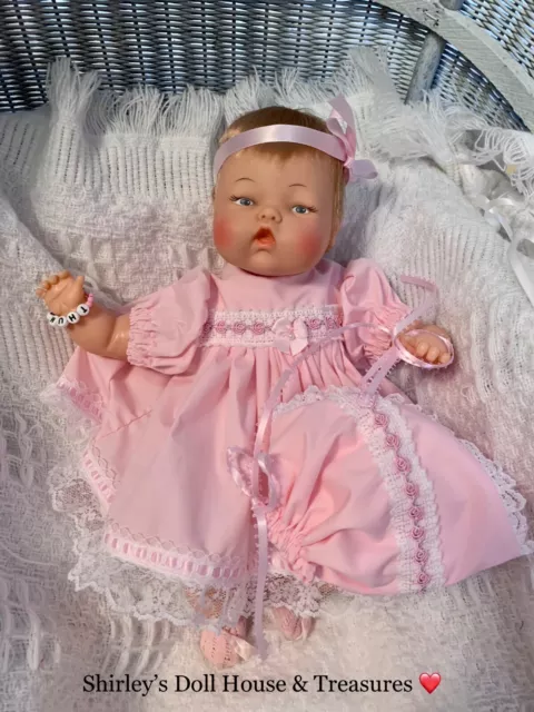 ❤️ Vintage 1960's IDEAL TINY THUMBELINA  OTT-14 Baby doll Working Clean