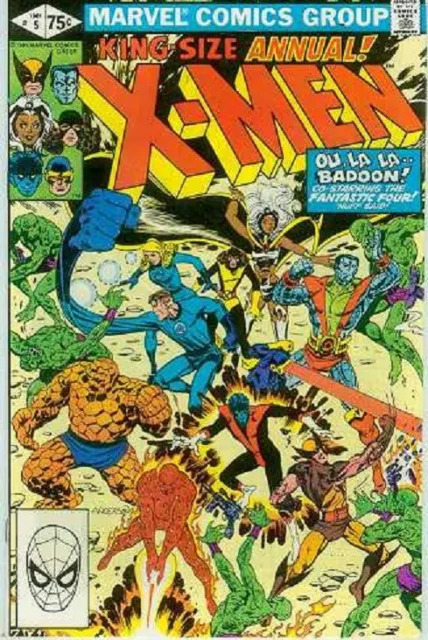 (Uncanny) X-Men Annual # 5 (guests: Fantastic Four) (USA, 1981)