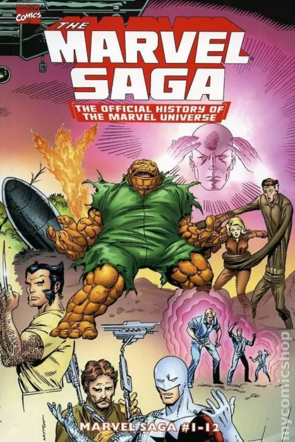 Essential Marvel Saga TPB #1-1ST NM 2008 Stock Image
