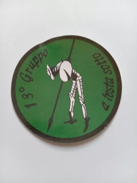 Adesivo Sticker Esercito 13 Gruppo A Testa Sotto