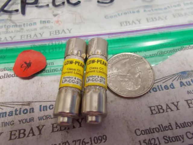 Buss/Bussmann Cooper LP-CC-3-1/2 Fuse/Fuses Lot of 2