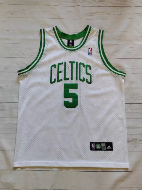 Men's Vintage Adidas NBA Boston Celtics Kevin Garnett Sewn Jersey Sz 52 XL