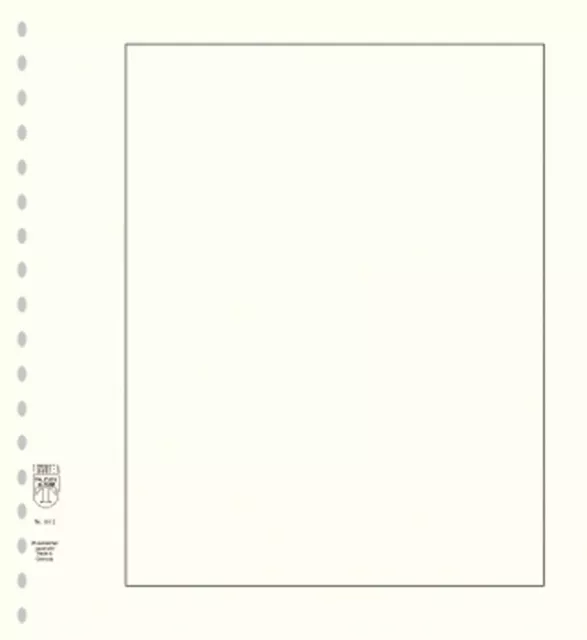 10-LINDNER-802-Blankoblätter-Weiß-Schwarze-Umrandungslinie 193x251 272x296mm