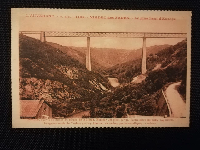 CPA 63 VIADUC des FADES - Le Plus Haut d'Europe