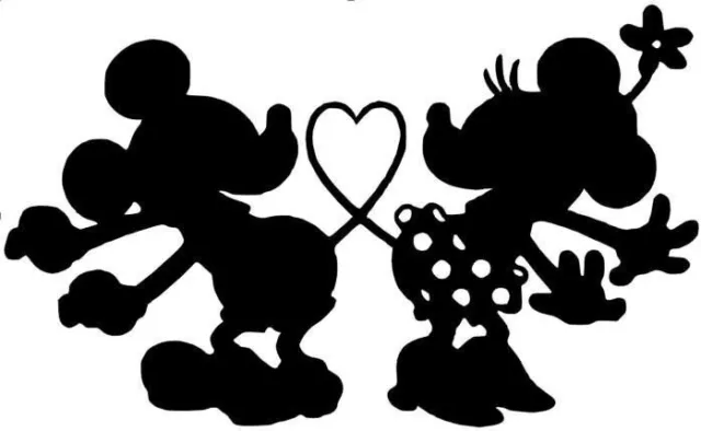 Mickey Mouse Vinilo Adhesivo Disney Pared Hogar Niños Niña Lilo & Stitch