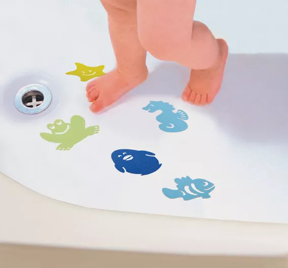 Dreambaby Non-Slip Bath Appliques Mats Strips 10PCS Baby Safety Dream Anti-Slip 2