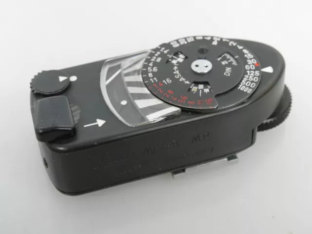 Leicameter MR-4 schwarz black LMMR  Leica-METER MR 4     *Leitz Leica Ankauf*