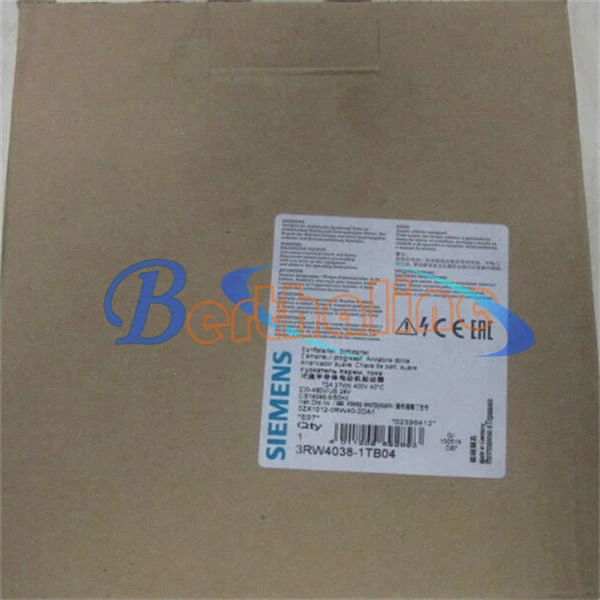 UN NUOVO Siemens 3RW4038-1TB04 avviamento morbido