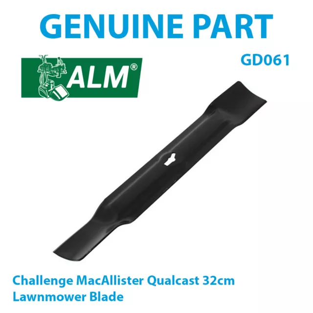 MCGREGOR M3E1233RA MER1232 Lawnmower 32cm Metal Blade ALM GD061