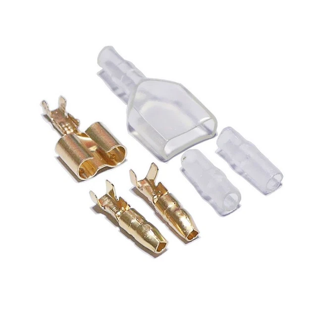 JRready ST6248 DT 4 Pin Connector 10 Sets, Gray Waterproof Electrical Wire Connector With Solid Contacts 14-16AWG