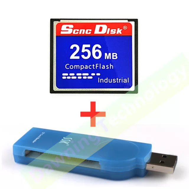 1GB CNC CF Compact Flash card+CF-PCMCIA Adapter+SSK USB2.0 Card reader  FANUC