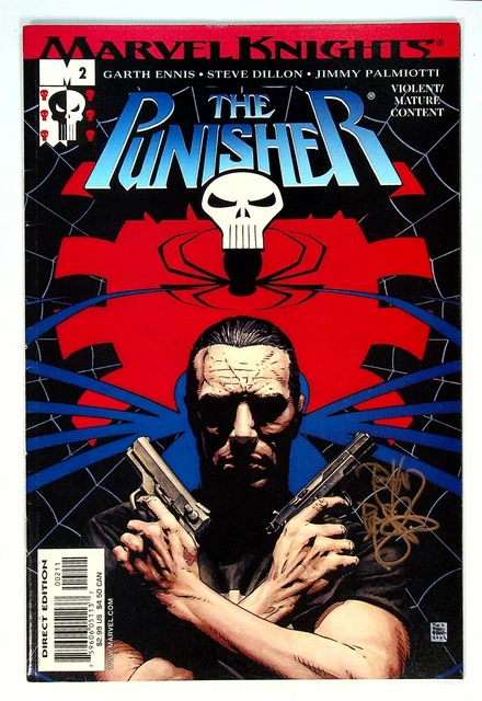 Punisher #2 Vol 4 Signed by Tim Bradstreet 2001