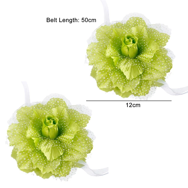 1 Pair Curtain Tieback Holder Beautiful Home Decoration Flower Shape Curtain 8