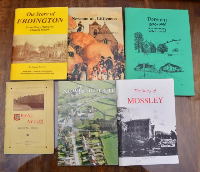 Job lot x 14 various vintage booklets leaflets local interest