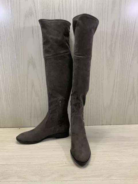 Ivanka Trump Livi Over The Knee Boots, Women's Size 9 M, Gray NEW MSRP $179