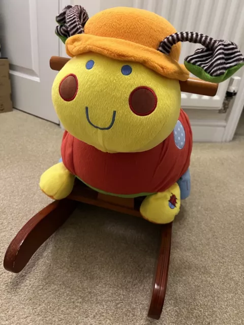 MAMAS PAPAS Lottie The Ladybird Rocking Horse With Plastic Cover