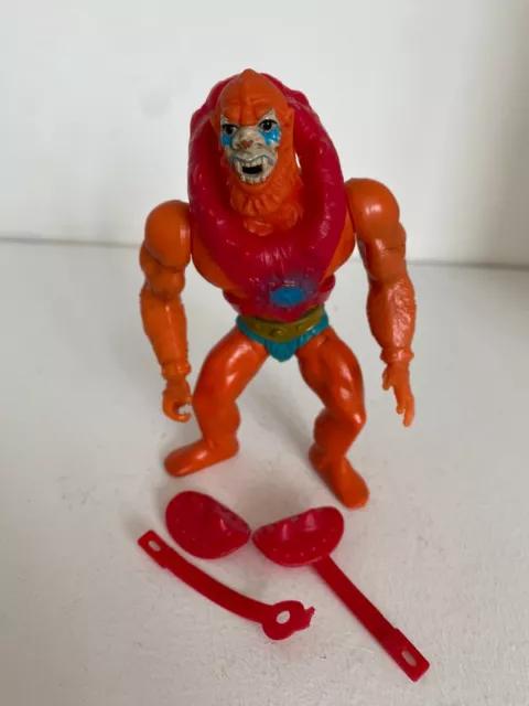 1982 Vintage Mattel He-Man Motu Masters Of The Universe Beast Man Action Figure