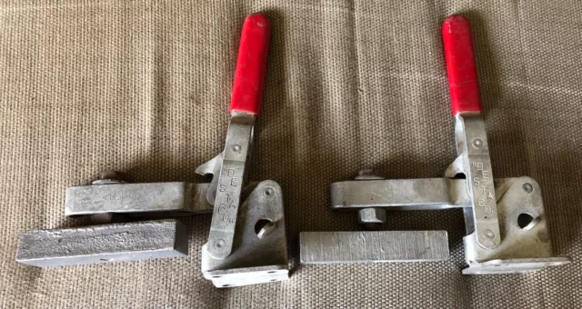Lot of 2 DE STA CO 210 Vertical Hold Down Action Clamps