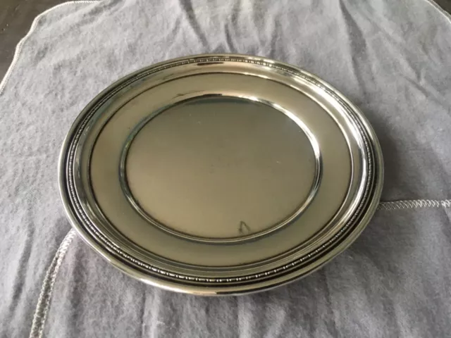 William B. Durgin Co. Sterling Silver 6.25" Bread Plate  116 G No Monogram