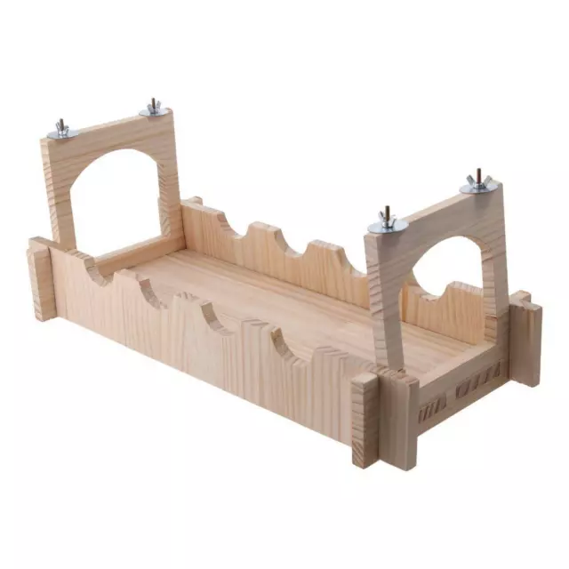 Wooden Wood Bridge Climbing Tower Cage Accessories Platform  Indoor