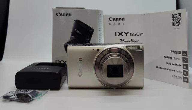 Appareil Photo Compact Canon IXUS 105 (PowerShot ELPH SD1300 IS) - 12.1 MP - Marron - D'Occasion Fonctionnel