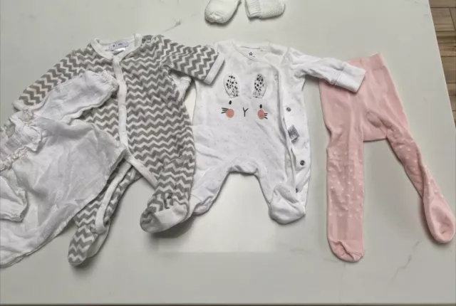 Baby Girls Set Bundle Of New Born First Size Clothes Clothing