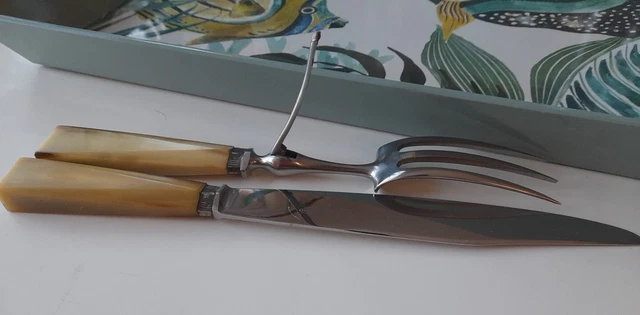 Fourchette à Viande En Acier Inoxydable ReaNea – Robuste, Poignée Anti-Chaleur – Pour BBQ, Rôtis & Grill