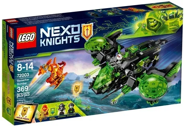 LEGO Nexo Knights  72003 : Le bombardier Berserker