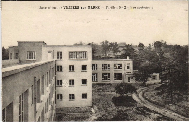 CPA VILLIERS-sur-MARNE Vue posterieure (158750)