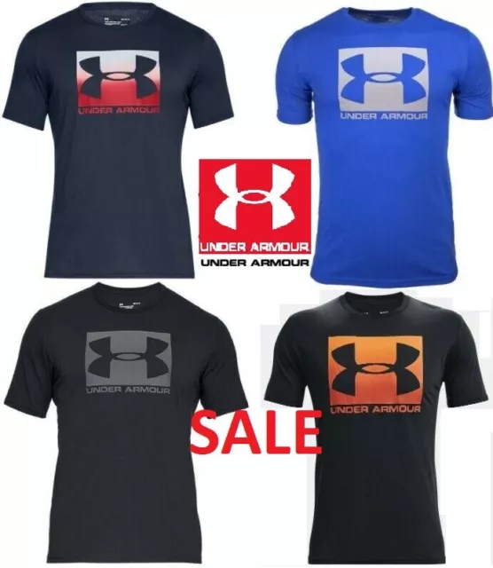 Under Armour UA Men's Top Heat Gear Crew Neck CASUAL-SPORT-GYM-RUNNING ~BIG SALE