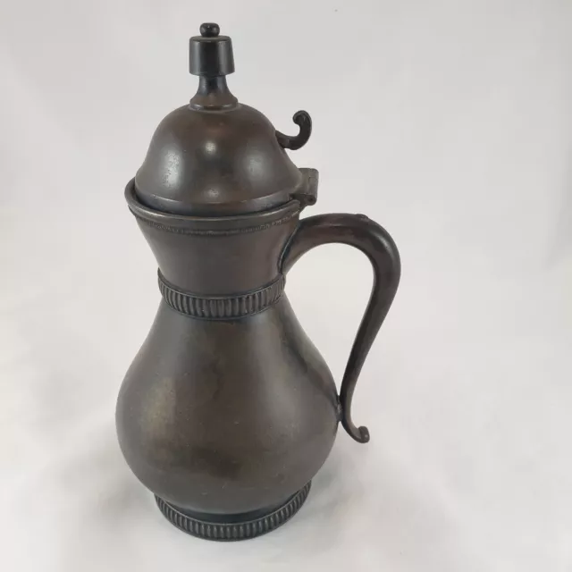 Antique 1872-1900 Syrup Pitcher Quadruple Silver Plate by Pelton Bros. St. Louis