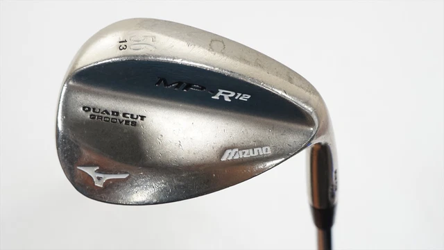 Mizuno Mp R-12 Black Nickel Wedge 56°-13 Dynamic Gold Stl 988099 Good