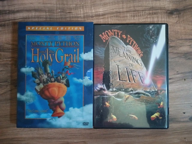 MONTY PYTHON DVD Lot the holy grail the meaning of life £4.77 - PicClick UK