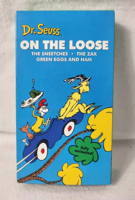DR. SEUSS ON the Loose Classic VHS Tape Sneetches Zax Green Eggs and ...